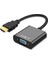 HDMI To VGA Çevirici Adaptör Ses Çıkışsız (2818) 2