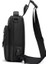 Yeni Erkek Çok Fonksiyonlu Göğüs Çantası Eğlence Omuz Crossbody Çanta USB Şarj Göğüs Çantası Hırsızlık Önleyici (Yurt Dışından) 2