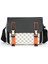 Yeni Erkek Çantası Crossbody Çanta Moda Çok Fonksiyonlu Omuz Çantası Büyük Kapasiteli Kıdemli Işe Gidip Gelme Duygusu Erkek Çantaları Erkek Küçük Kare Çanta (Yurt Dışından) 1
