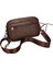 Deri Erkek Omuz Çantası Günlük Trend Göğüs Çantası Vintage Biker Deri Crossbody Kişiselleştirilmiş Telefon Çantası (Yurt Dışından) 1