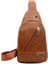 Pu Deri Küçük Çanta Moda Basit Omuz Crossbody Çanta Erkek Rahat Göğüs Çantası Asılı Çanta (Yurt Dışından) 1