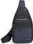 Göğüs Çantası Erkek Gündelik Moda Oxford Kumaş Kanvas Spor Su Geçirmez Giyim Tek Omuz Crossbody Çanta (Yurt Dışından) 1