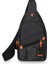 Göğüs Çantası Erkek Gündelik Moda Oxford Kumaş Kanvas Spor Su Geçirmez Giyim Tek Omuz Crossbody Çanta (Yurt Dışından) 1