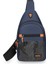 Göğüs Çantası Erkek Yeni Moda Trend Crossbody Çanta Omuz Çantası Basit Çok Fonksiyonlu Bel Çantası (Yurt Dışından) 1