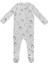 Penguin Organic Pamuk Ayaklı Fermuarlı Bebek Tulum 1