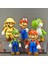 Mario Luigi Yoshi Cappy ve Explorer Mario 5’li Figür Seti – Koleksiyonluk 11 cm 1