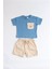 Erkek Çocuk Cool Boys Baskılı-Gardin Pantalon Alt Üst Takım 2