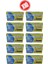10 Paket (10X1000) Büyük Staples Zımba Teli No:24/6 (Beyaz Renkli) 1