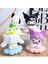 Hello Kitty Kuromi Bulut Gece Lambası LED Işıklı Dekoratif Figür 10 cm 3