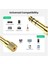 2 Adet 3.5 mm 6.3 mm Jack Çevirici Piyano Için Kulaklık Çevirici 6.35 mm Erkek 3,5 mm Dişi 3
