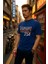 Erkek Dijital Baskılı Pamuklu T-Shirt 3
