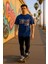 Erkek Dijital Baskılı Pamuklu T-Shirt 3