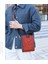 Erkek Omuz Çantası Iş Gündelik Timsah Pu Crossbody Büyük Kapasiteli Basit Erkek Çantası Dikey Evrak Çantası (Yurt Dışından) 2