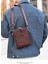 Erkek Omuz Çantası Iş Gündelik Timsah Pu Crossbody Büyük Kapasiteli Basit Erkek Çantası Dikey Evrak Çantası (Yurt Dışından) 3