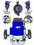 2600 Watt Freze Formika Traşlama Makinesi 12MM Mavi 1