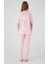Rolypoly Kadın Pembe Kısa Kol Pijama Takım 2