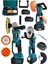 Ultra Set 2'li 58VF Şarjlı Taşlama + Polisaj Makinası 1