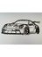 Porsche Gt2 Temalı Metal Duvar Tablosu 1