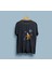 Oversize Astronomi / Gezegenler Tasarım Unisex T-Shirt 1