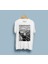 Oversize Siyah-Beyaz Çığlık Tablosu Çizim Unisex T-Shirt 1