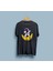 Oversize Çizgi Astronot Tasarım Unisex T-Shirt 1