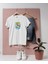 Oversize Renkli Shark Attack Sanat Tasarımlı Unisex T-Shirt 1