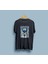 Oversize Iskelet Kurukafa Tasarım Unisex T-Shirt 1
