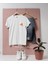 Oversize Deniz Ürünleri Karidescep Tasarımlı Unisex T-Shirt 1