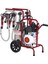 A2001 Çift Sağım Tek Güğüm Süt Sağım Makinesi 40 Litre Kuru 1