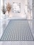 Staywithlove Kilim Saçaksız Dokuma Kilim Robot Süpürgeye Uygun Çift Taraflı Kullanılabilir Çamaşır Makinesinde Yıkanabilir 5