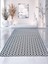 Staywithlove Kilim Saçaksız Dokuma Kilim Robot Süpürgeye Uygun Çift Taraflı Kullanılabilir Çamaşır Makinesinde Yıkanabilir 8