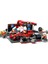 City Ferrari Arabalı F1 Pit Stop ve Pit Ekibi 60443-6 Yaş ve Üzeri Yarış Arabası (322 Parça) 5