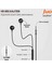 3.5mm Jack Girişli Mikrofonlu Kablolu Kulak Içi Kulaklık Metal 2