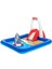 53079 Köpek Balığı Temalı Kaydıraklı, Fıskiyeli Havuz, 234 x 203 x 129CM 1