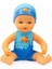 Mayolu Kurmalı ve Kendiliğinden Yüzen Bebek - Plaj Oyuncağı - 30 cm 3