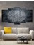 5 Parça Ahşap Gri Dini Duvar Dekoru Salon Oturma Yatak Odası Için 110X60CM Tablo Seti 2