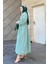 Yazlık Elica Elbise Mint Yeşili 2