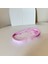 El Yapımı Pembe Mermer Desenli Oval Takı & Sunum Tabağı 4