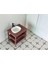 1/12 Ölçek Lavabo Modern Minyatür Diorama Eşya Aksesuar 3