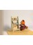 1/12 Ölçek Açık Raf Kitaplık Minyatür Diorama Eşya Aksesuar 4