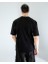 Oversıze Unisex Baskılı T-Shırt Untıl Black 5