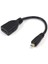 Micro HDMI To HDMI Çevirici Görüntü ve Ses Aktarım Kablosu 5139 1