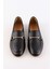 Livia Siyah Hakiki Deri Kadın Loafer 3