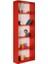 Adore Max 5 Raflı Kitaplık - Kırmızı Renk 2