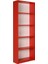 Adore Max 5 Raflı Kitaplık - Kırmızı Renk 6