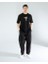 Oversıze Unisex Baskılı T-Shırt Tyson Black 1