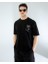 Oversıze Unisex Baskılı T-Shırt Fly Black 4