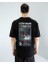 Oversıze Unisex Baskılı T-Shırt Fly Black 5
