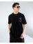 Oversıze Unisex Baskılı T-Shırt Fly Black 9