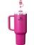 Quencher Termos Uyumlu Pembe Ayıcık Aksesuar / Pipet Koruyucu / Silikon Pipet Ucu Kapak / 10mm Uyumlu 2